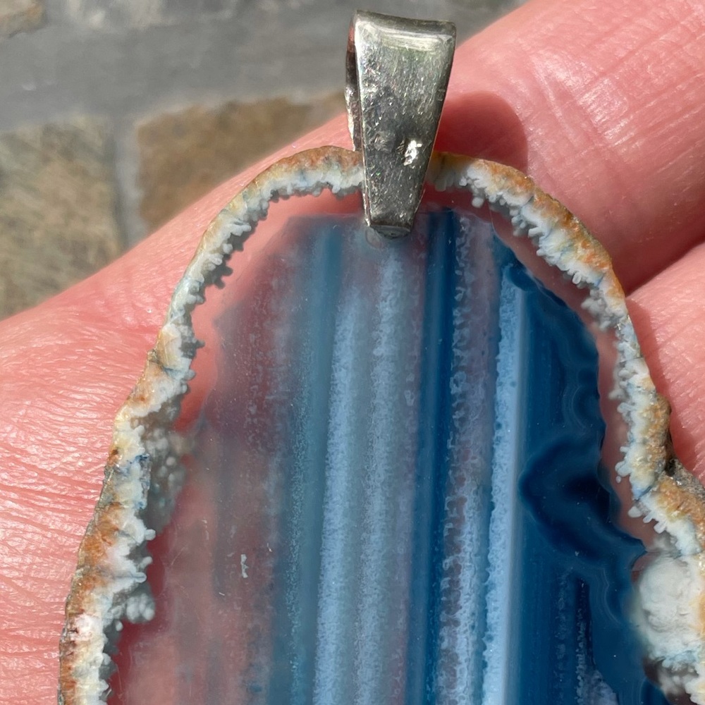 Agate Sterling Silver Pendant - Picture 10 of 10
